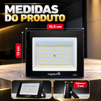 Refletor LED 300W Bivolt IP67 Branco Frio 6500K
