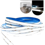 Fita Led Cob 3000k 4000K 6000K 5mts 8mm 320 led/M 12v Ip20 Para Perfil