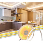 Fita Led Cob 3000k 4000K 6000K 5mts 8mm 320 led/M 12v Ip20 Para Perfil