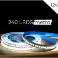 Fita Led 240led Por Metro 12v 3528 P/ Perfil 5 Metros Ip20