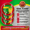 Disco Diamantado Turbo 180mm Corte Seco e Úmido Roçadeira Profissional Porcelanato Mármore Concreto