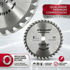Disco de Serra Circular Profissional 9 polegadas 230mm 36 dentes Corte para Madeira MDF DryWall