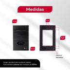 Tomada Modular 10A 110V Interruptor Unipolar Bipolar Cinza Preto Galvanizado Placa 4x2 Alumínio