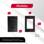 Tomada Modular 10A 110V Interruptor Unipolar Bipolar Cinza Preto Galvanizado Placa 4x2 Alumínio
