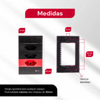 Tomada Modular 10A 110V 20A 220V Cinza Preto Galvanizado Moderno Luxuoso Placa 4x2 Alumínio