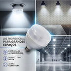 Bulbo Diamante LED 65W 100W 120W E27 Bivolt Lâmpada Industrial Potente Super Branca Econômica