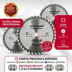 Disco de Serra Circular Profissional 9 polegadas 230mm 36 dentes Corte para Madeira MDF DryWall
