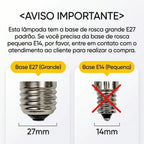 Lâmpada Filamento Thomas Edson Led 5W Retrô Vintage Luz Branco Quente 2700K St64 110V E27 Econômica