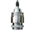 Pendente de Teto Soquete Vintage Retrô Industrial Lâmpada Bocal E27 + Fio + Tampa 110V/220V (Bivolt)