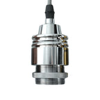 Pendente de Teto Soquete Vintage Retrô Industrial Lâmpada Bocal E27 + Fio + Tampa 110V/220V (Bivolt)