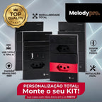 Tomada Modular 10A 20A Acrílico Preta Monte Sua USB Placa Alumínio Interruptor 4X2 Bipolar Unipolar