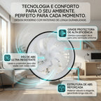 Ventilador de Teto Lâmpada Soquete E27 Luz Led Ajustável Controle Remoto Bivolt Verão 4 Velocidades