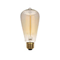 Lâmpada Filamento Thomas Edson Led 5W Retrô Vintage Luz Branco Quente 2700K St64 110V E27 Econômica