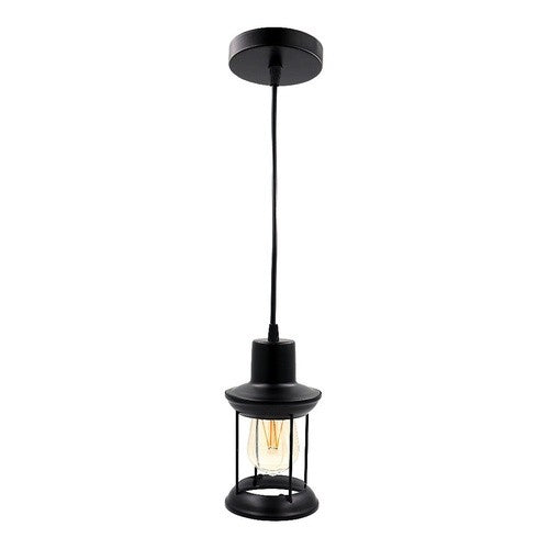 Pendente Vintage Luminária Gaiola Candelabro Industrial
