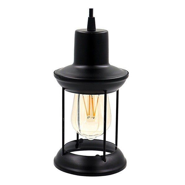 Pendente Vintage Luminária Gaiola Candelabro Industrial