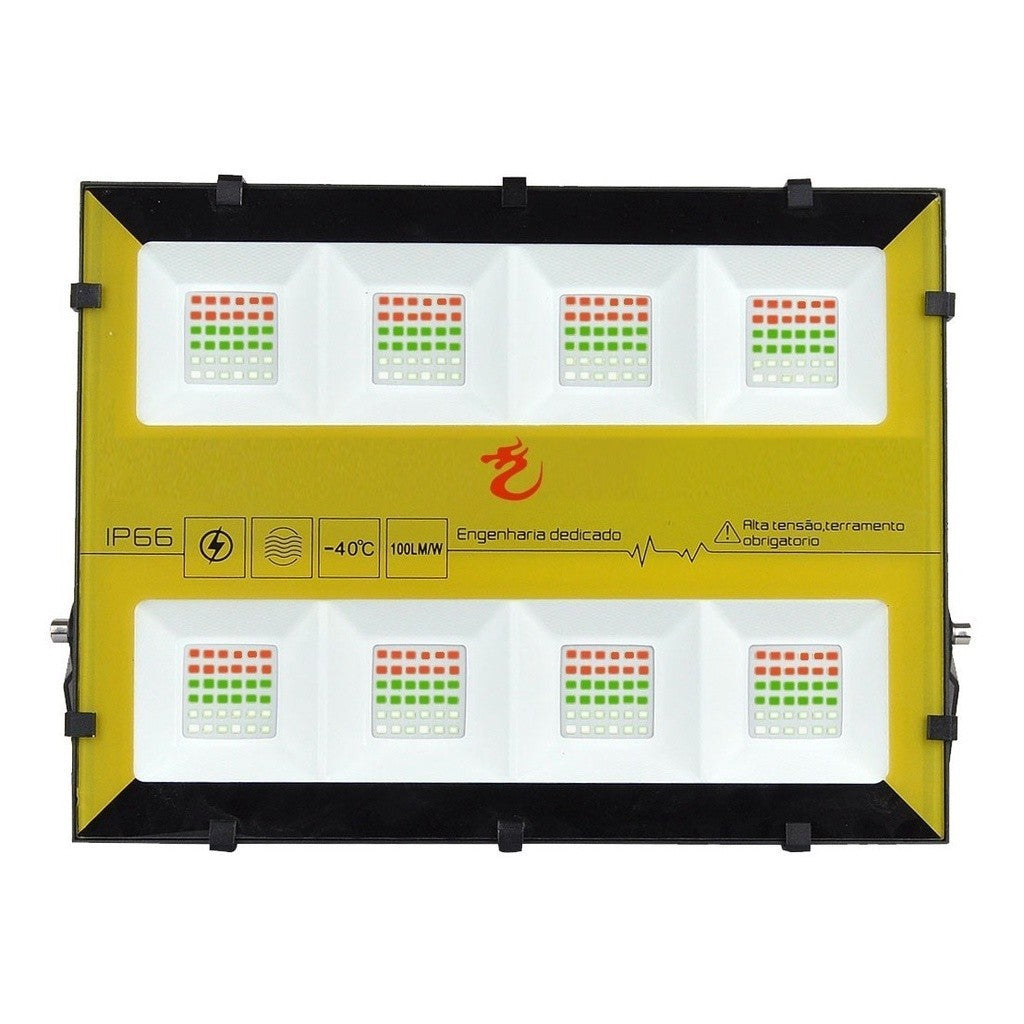 Refletor Holofote Led Bumblebee 400w Rgb Xlx A Prova Da Água