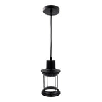 Pendente Vintage Luminária Gaiola Candelabro Industrial