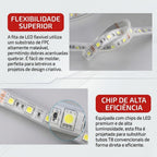 Fita Led Verde 5 metros 240 led 12V IP20