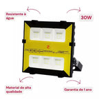 Refletor Holofote LED SMD 30W IP66 XLX Bumblebee Branco Frio Quente Verde Prova D'Água Resistente