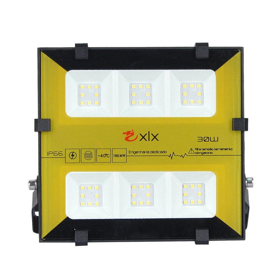 Refletor Holofote LED SMD 30W IP66 XLX Bumblebee Branco Frio Quente Verde Prova D'Água Resistente