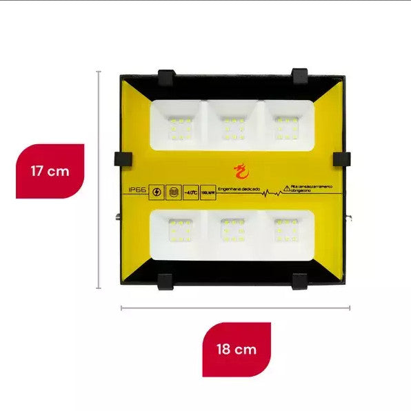 Refletor Holofote LED SMD 30W IP66 XLX Bumblebee Branco Frio Quente Verde Prova D'Água Resistente